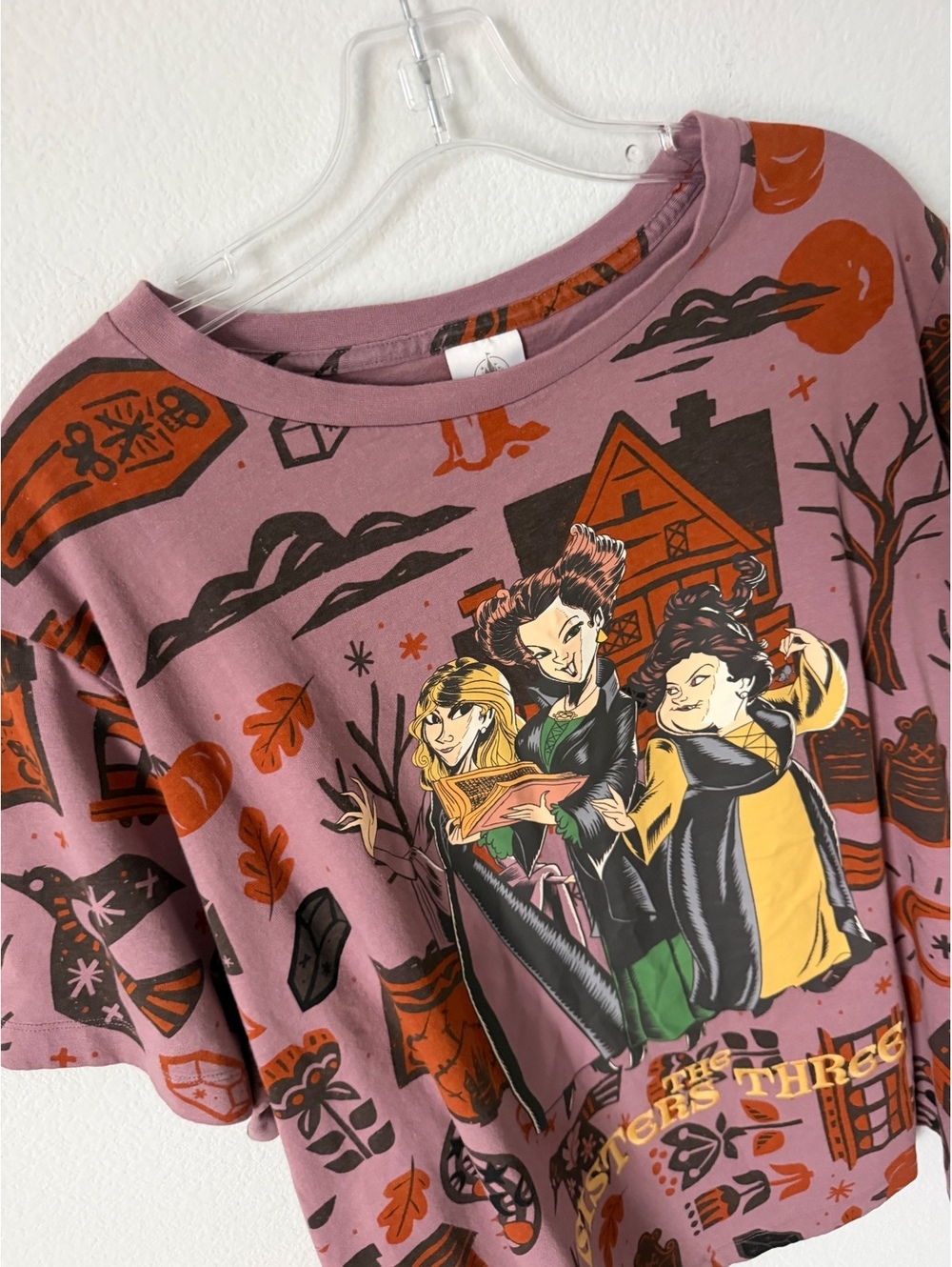 Disney Short Sleeve Crew Neck "The sisters three" Graphic T-Shirt Size 2X - Picture 3 of 7